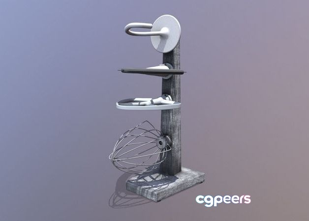 3D Game Assets - Electric Stand 3D Game Assets - Electric Stand
