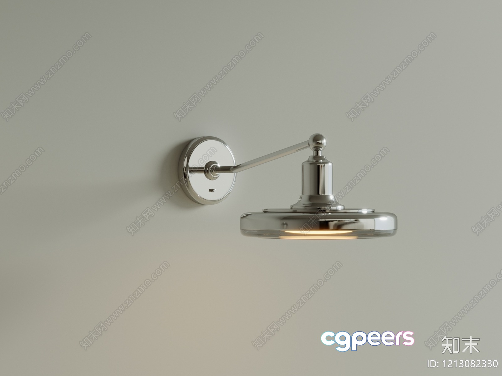 Gold Light Fixture 3D Model - 6184 - VRAY Render Gold Light Fixture 3D Model - 6184 - VRAY Render