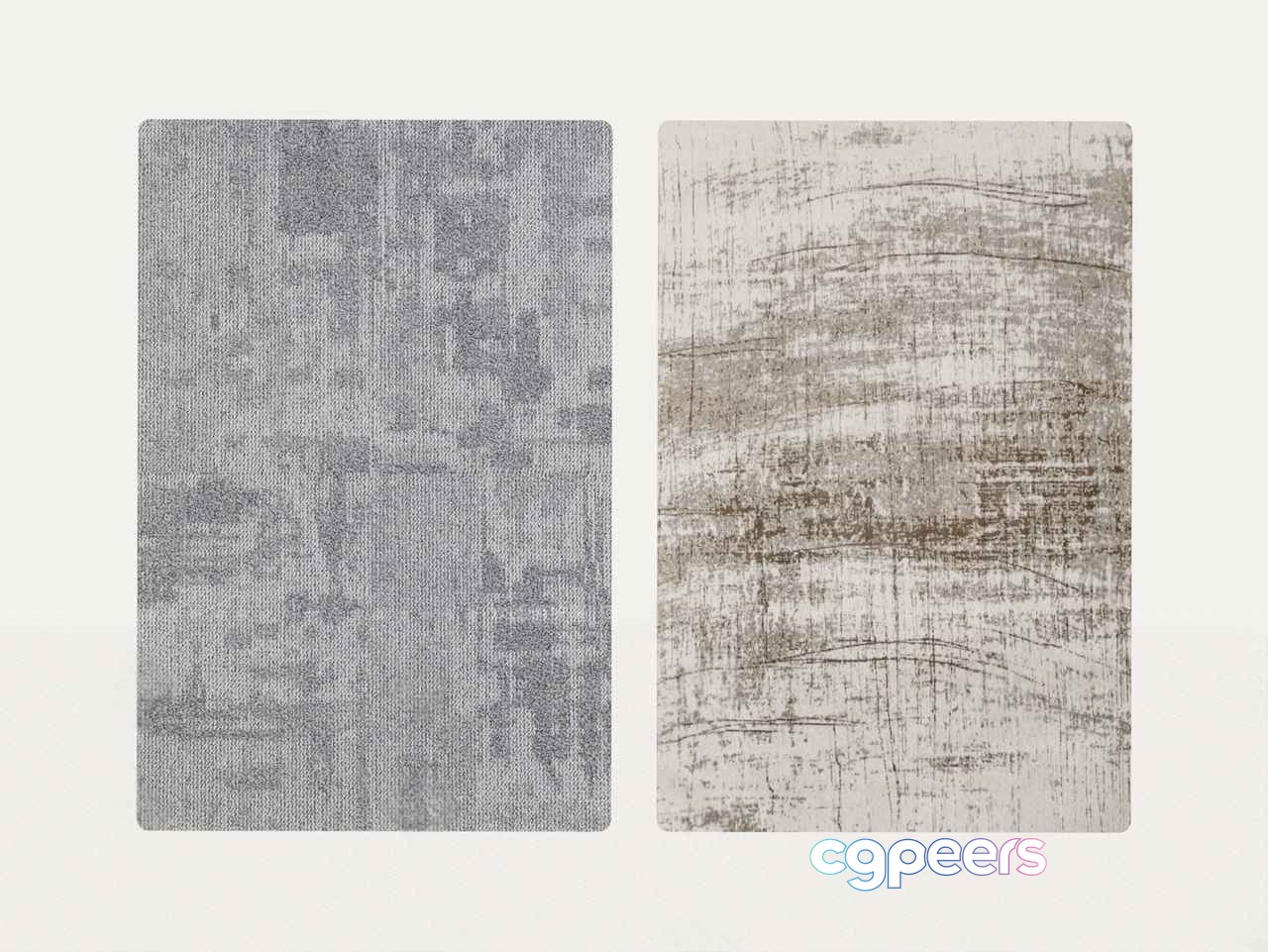 Two Rectangular Rugs 3D Model - 19072 - VRAY Render