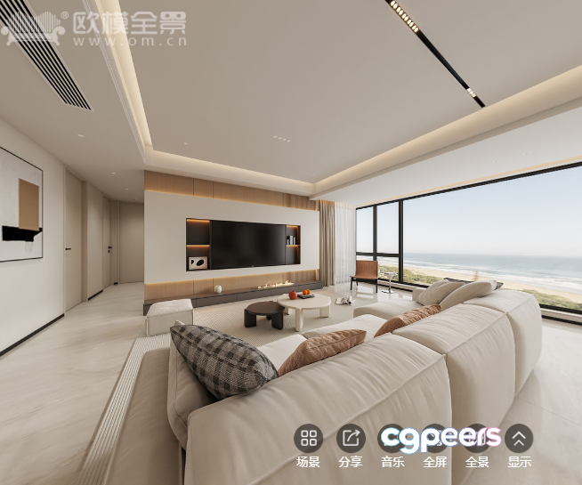 Modern Living Room 3D Model - 6753 - VRAY Render Modern Living Room 3D Model - 6753 - VRAY Render