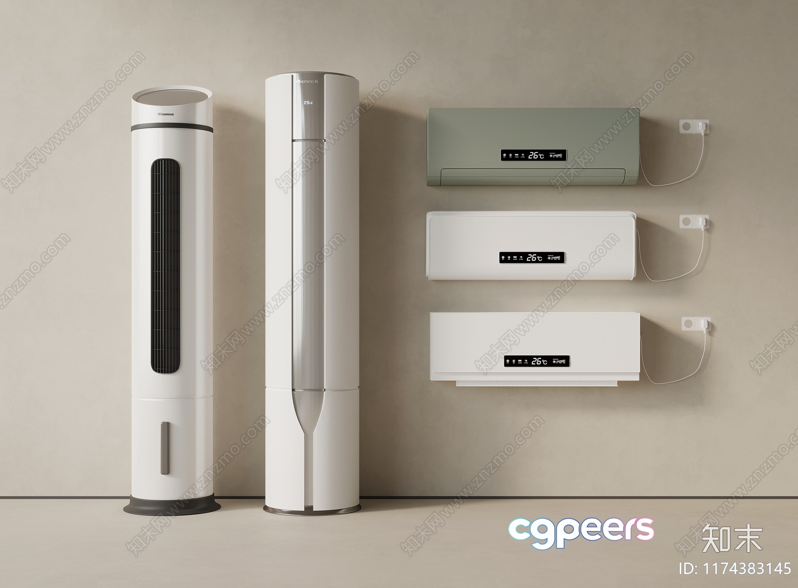 Modern Home Appliances 3D Model - 7776 - VRAY Render