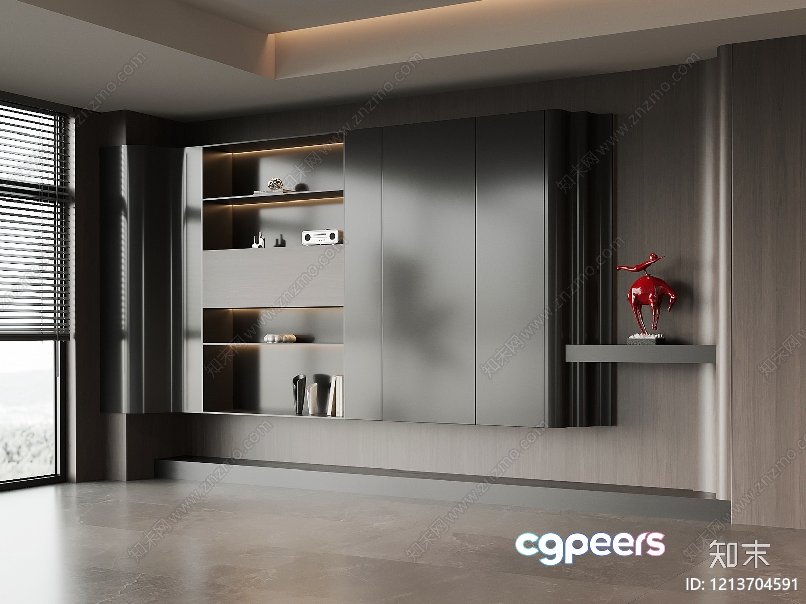 Modern Living Room 3D Model - 10626 - VRAY Render Modern Living Room 3D Model - 10626 - VRAY Render