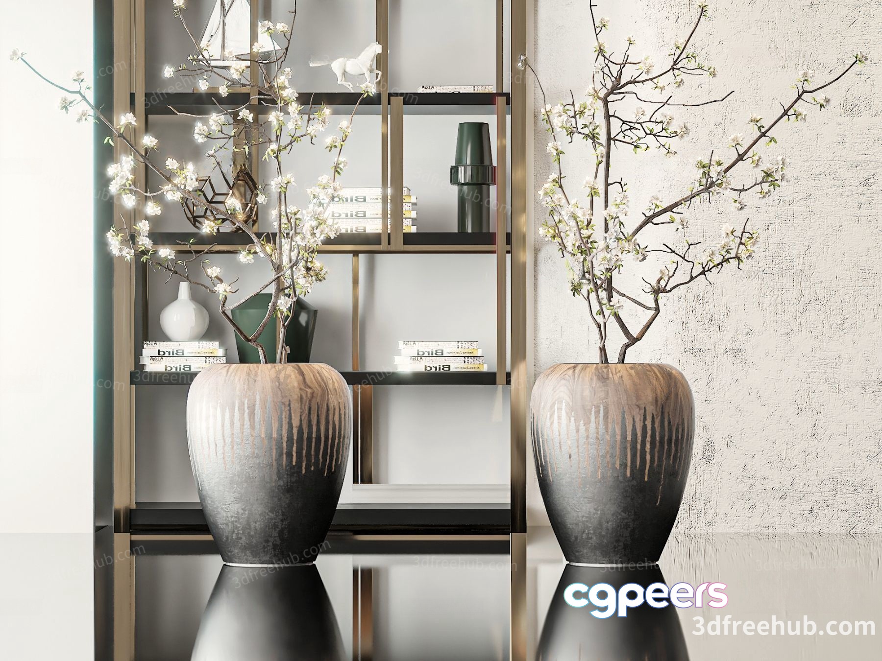 Modern Interior Design 3D Model - 21625 - VRAY Render