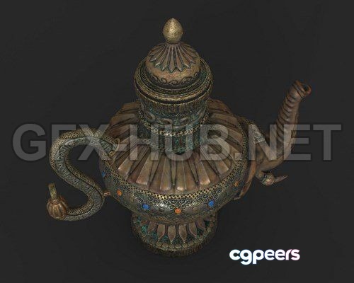 3D Game Assets - Antique Pot 3D Game Assets - Antique Pot