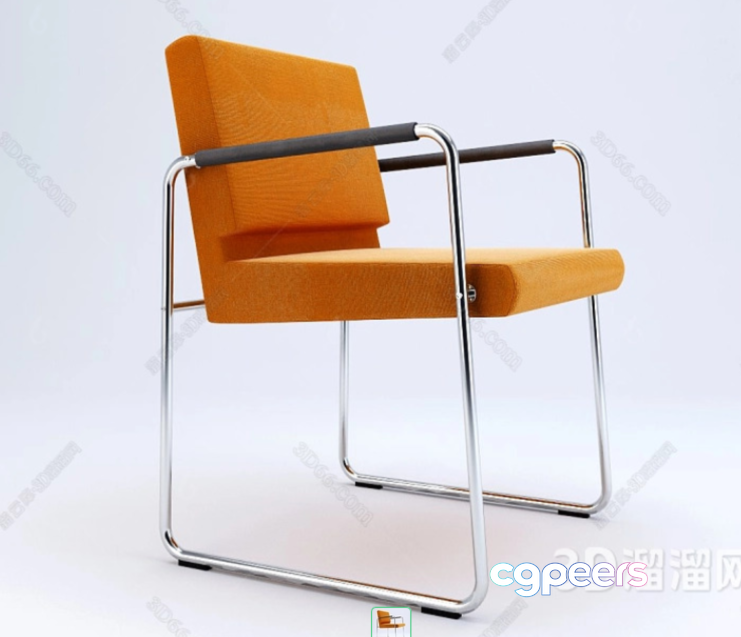 Modern Office Chair 3D Model - 21661 - VRAY Render