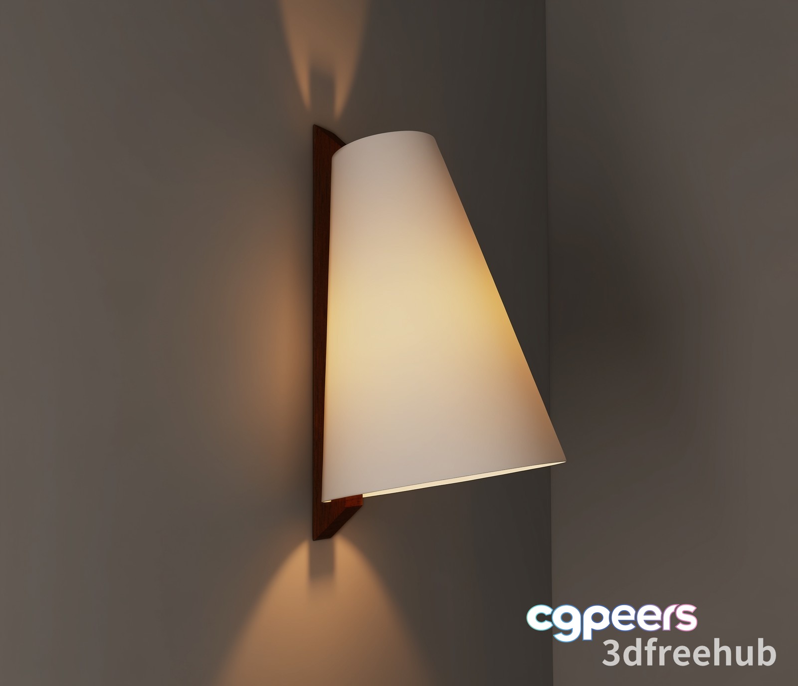 A White Lampshade 3D Model - 20885 - VRAY Render A White Lampshade 3D Model - 20885 - VRAY Render