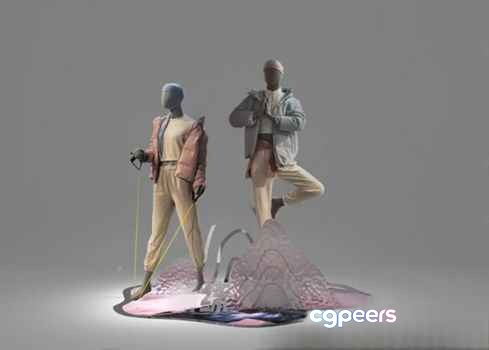 A Man In A White Suit 3D Model - 21024 - VRAY Render A Man In A White Suit 3D Model - 21024 - VRAY Render
