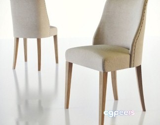 Wooden Dining Chair 3D Model - 9145 - VRAY Render