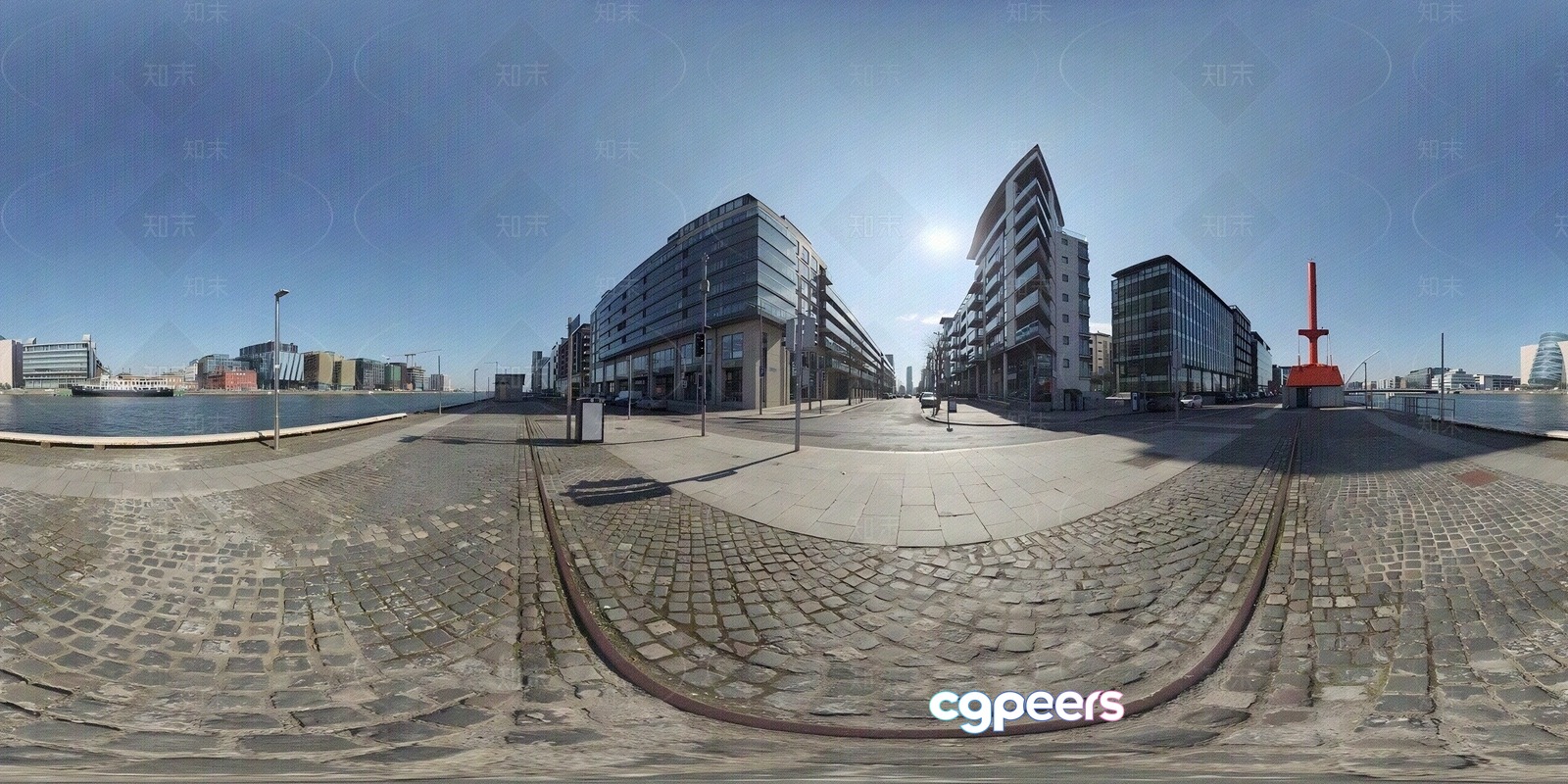 Modern Cityscape 3D Model - 13188 - VRAY Render Modern Cityscape 3D Model - 13188 - VRAY Render