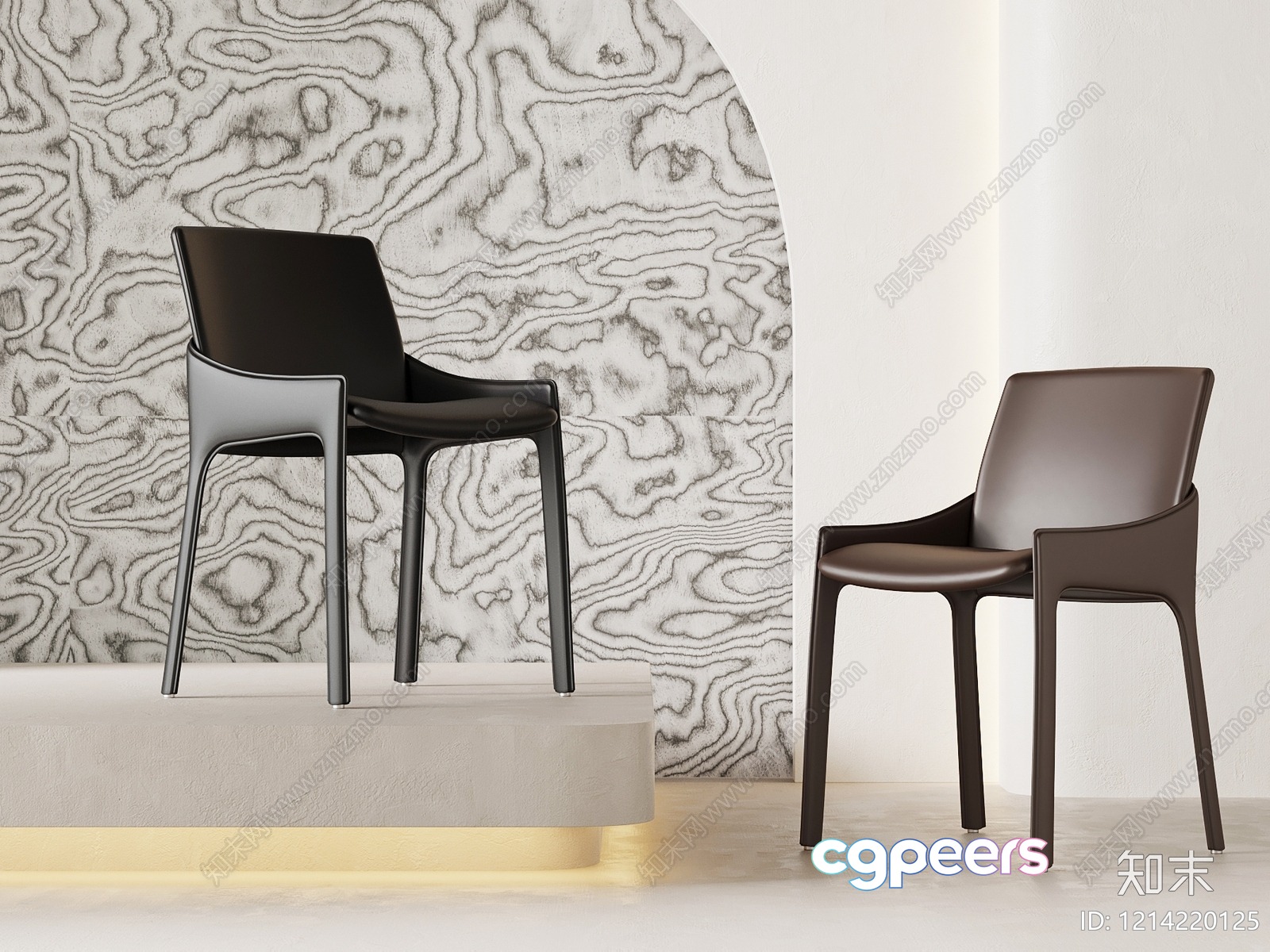 Modern Office Chairs 3D Model - 9897 - VRAY Render