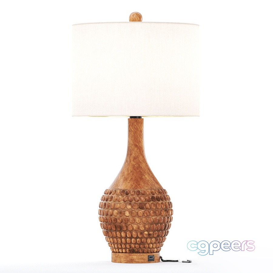 A Table Lamp 3D Model - 10831 - VRAY Render