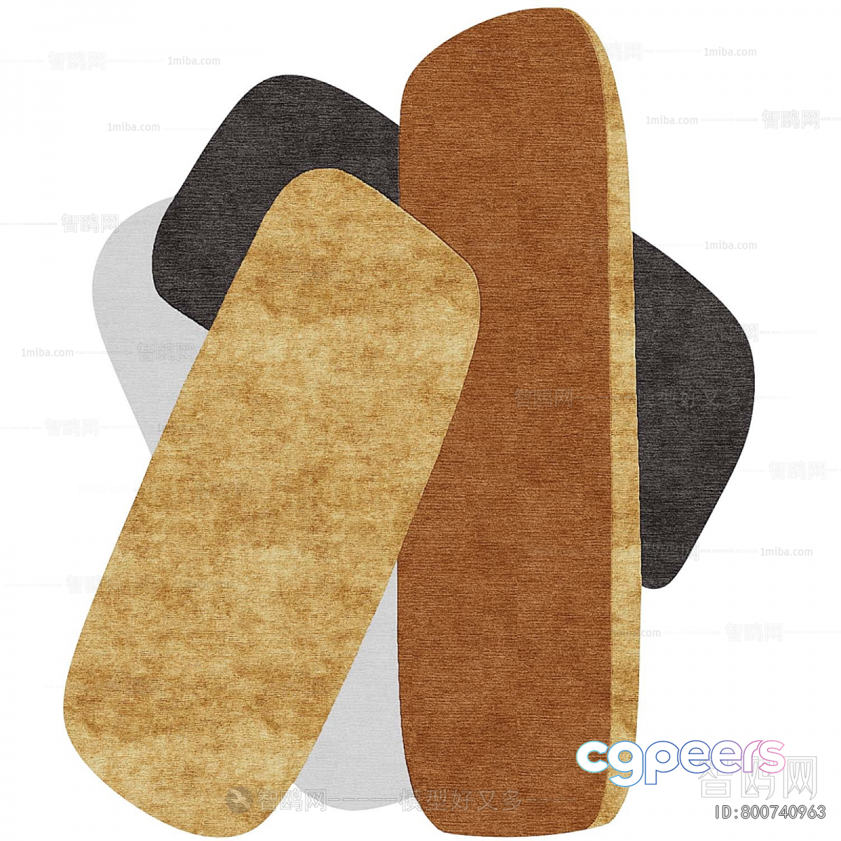 Cozy Footwear Options 3D Model - 12215 - VRAY Render Cozy Footwear Options 3D Model - 12215 - VRAY Render