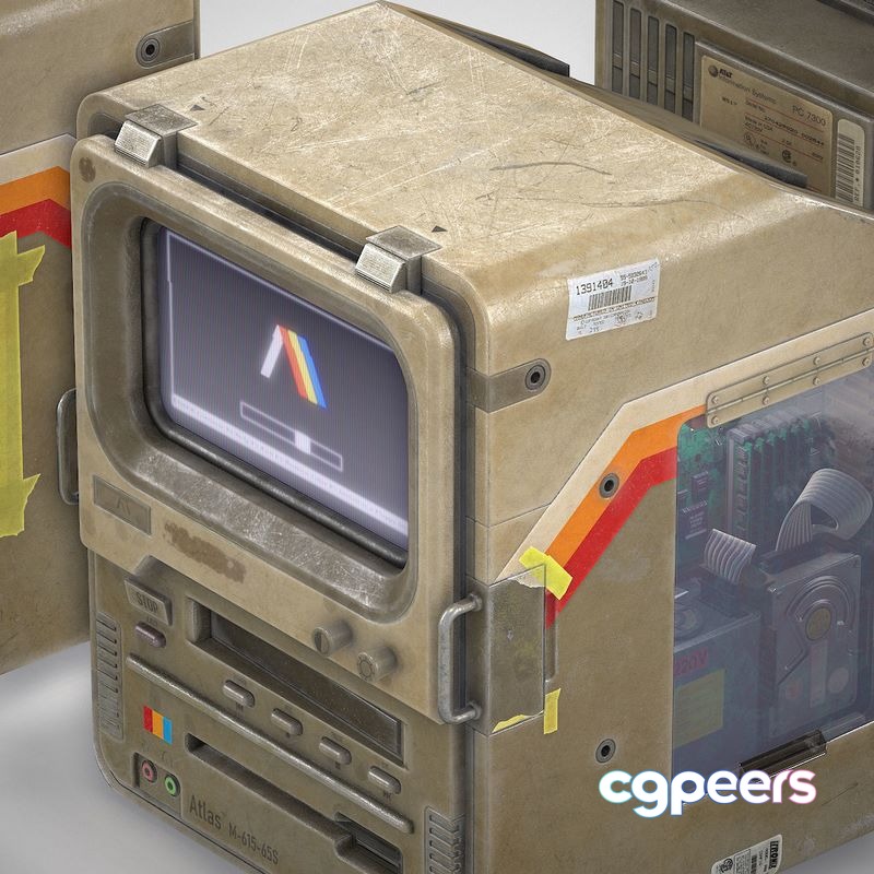 3D Game Assets - Vintage PC 3D Game Assets - Vintage PC
