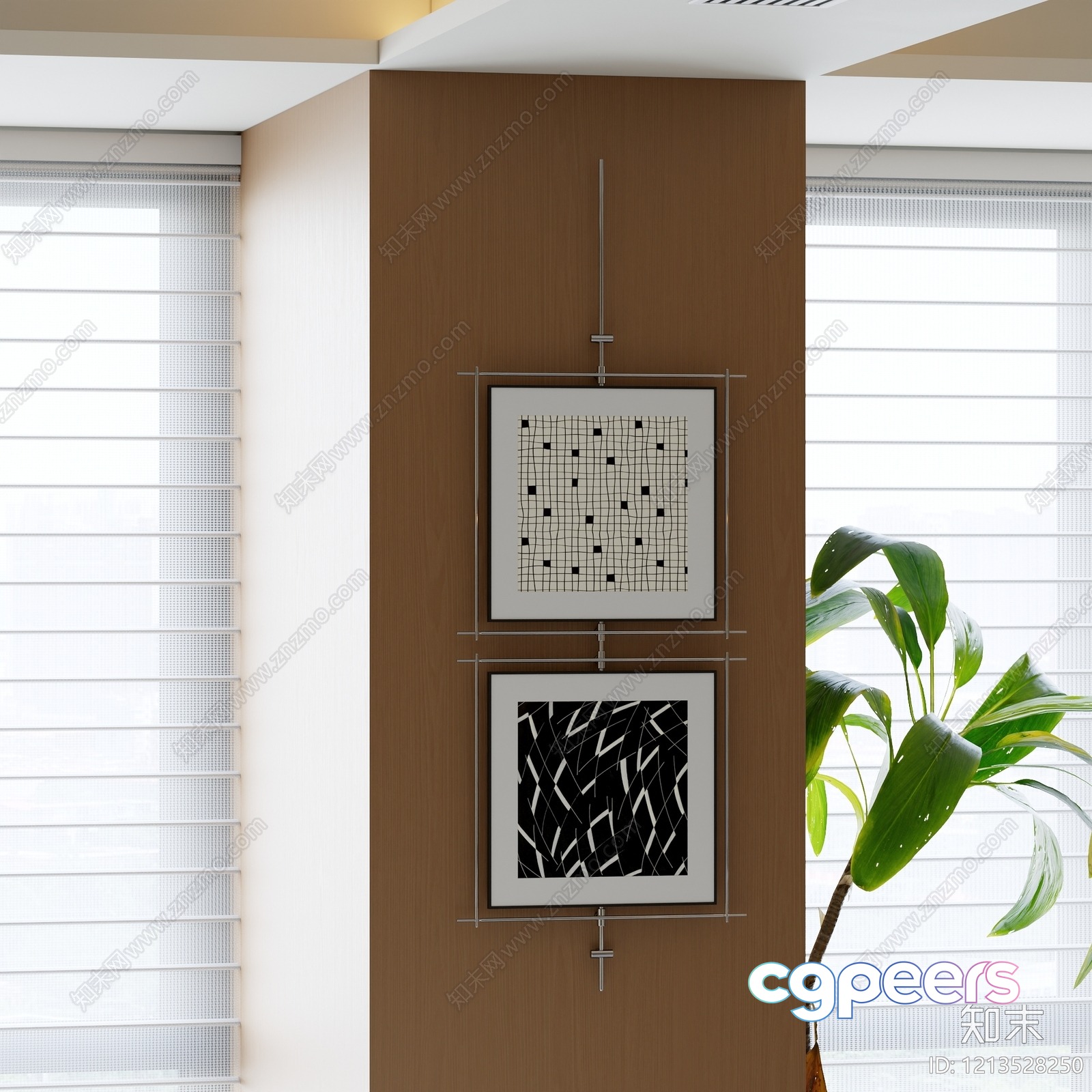 Modern Home Decor 3D Model - 10954 - VRAY Render Modern Home Decor 3D Model - 10954 - VRAY Render