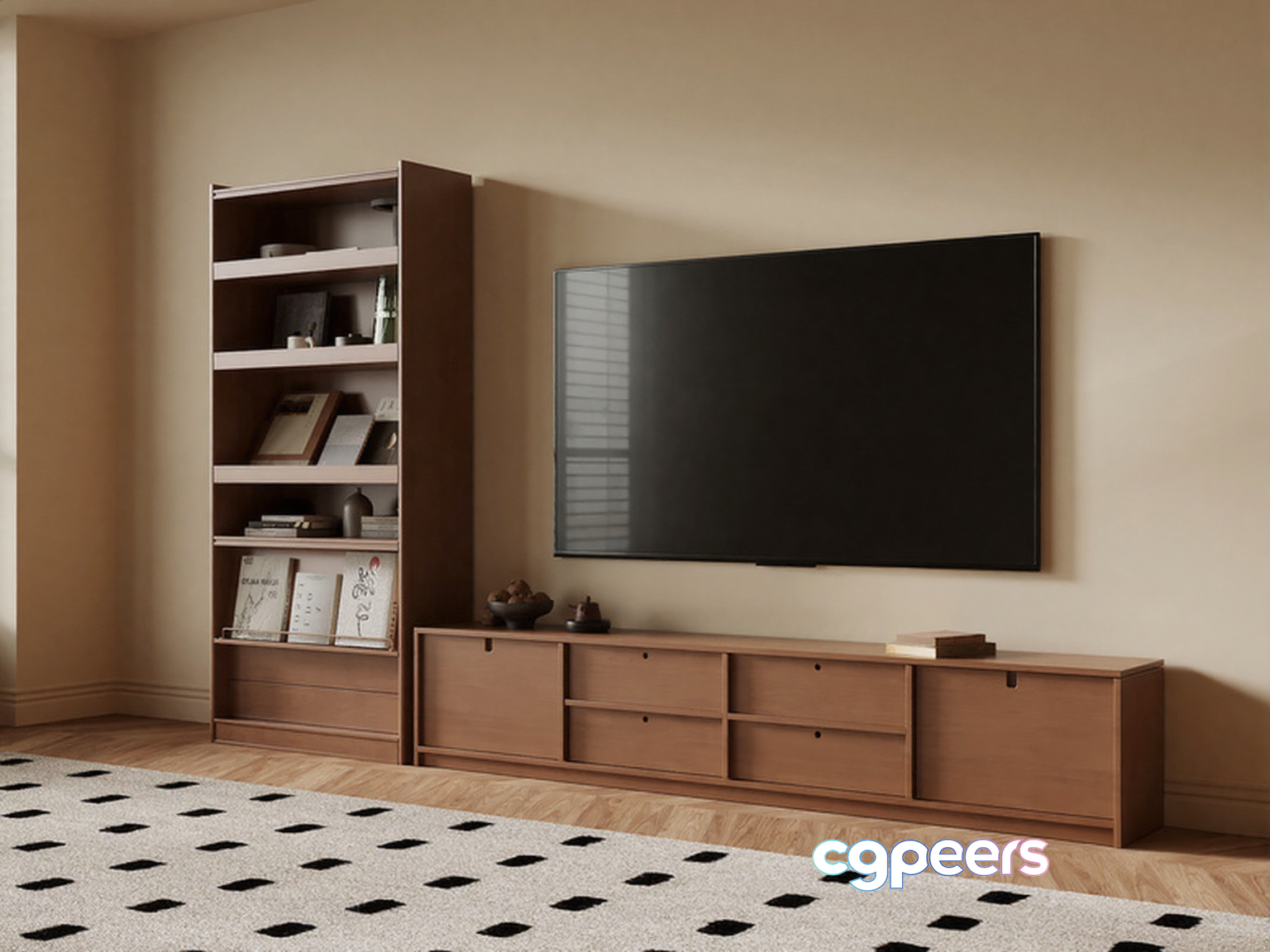 Modern Living Room 3D Model - 17909 - VRAY Render Modern Living Room 3D Model - 17909 - VRAY Render