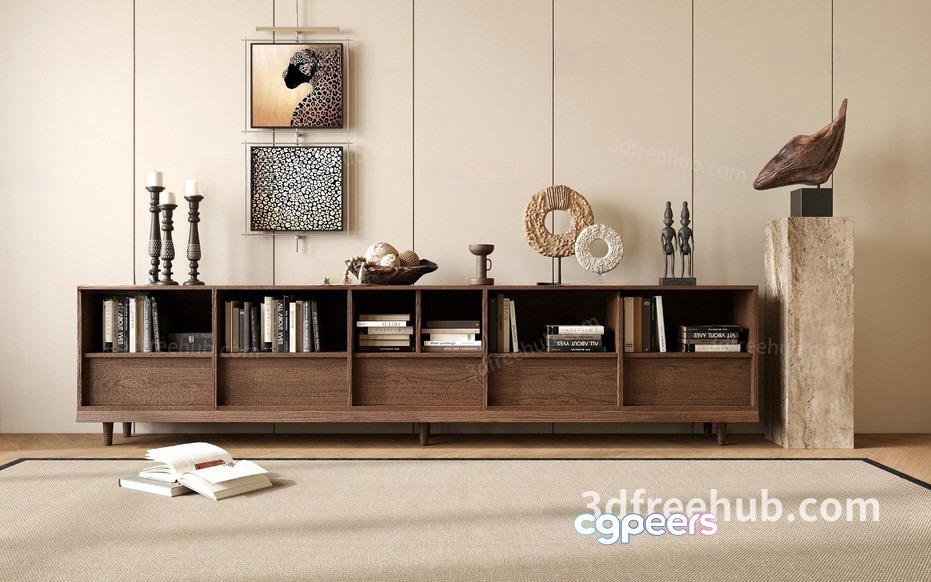 Modern Living Room 3D Model - 21435 - VRAY Render Modern Living Room 3D Model - 21435 - VRAY Render