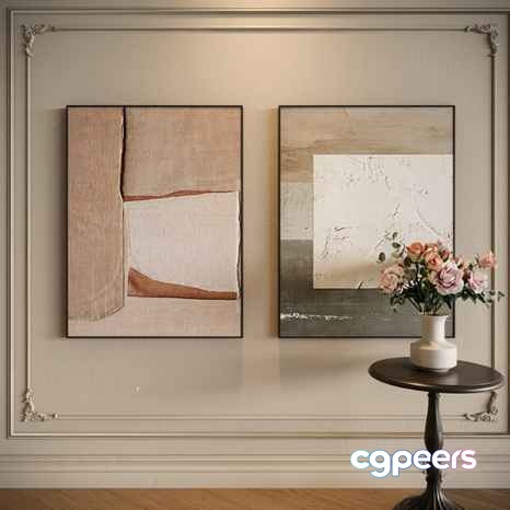 Abstract Art Piece 3D Model - 6262 - CORONA Render Abstract Art Piece 3D Model - 6262 - CORONA Render