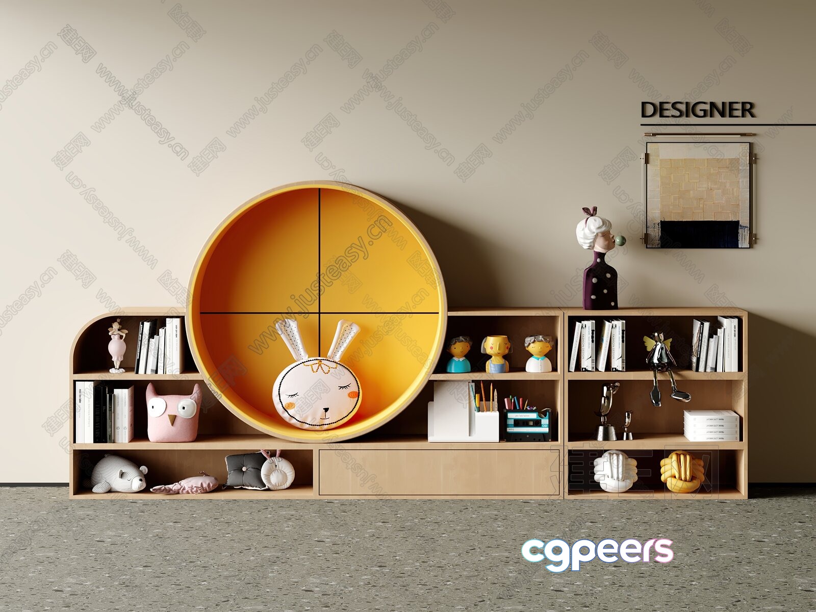 Modern Home Decor 3D Model - 12229 - VRAY Render Modern Home Decor 3D Model - 12229 - VRAY Render