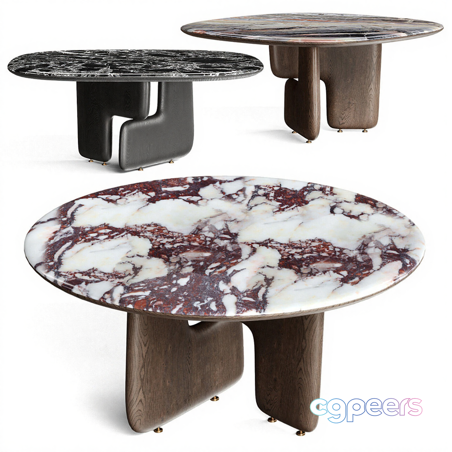 A Round Coffee Table 3D Model - 12026 - CORONA Render