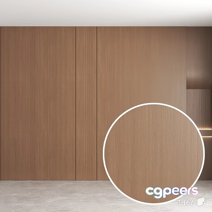 A Wooden Wall With A Circle 3D Model - 22069 - VRAY Render A Wooden Wall With A Circle 3D Model - 22069 - VRAY Render