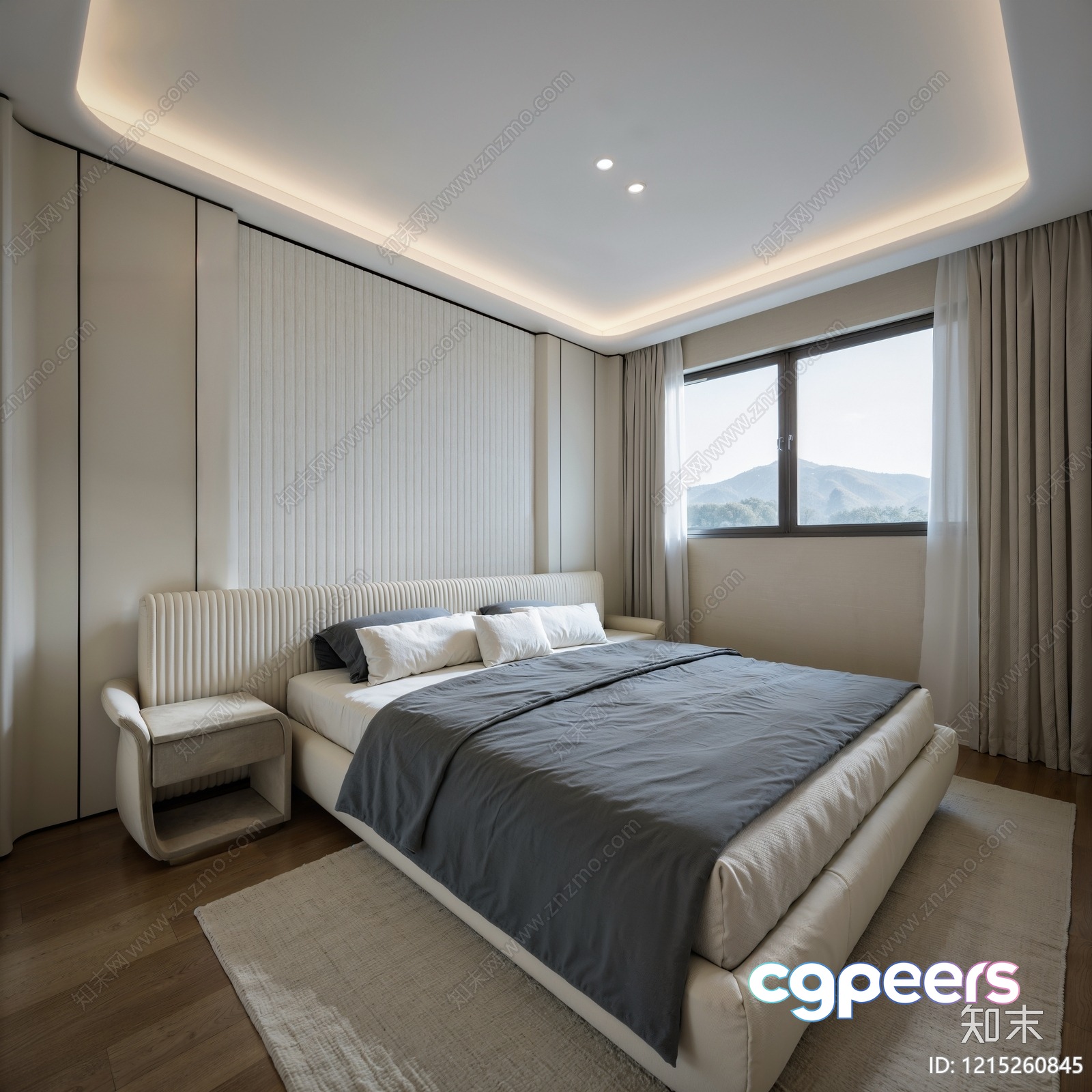 Cozy Bedroom 3D Model - 23231 - VRAY Render Cozy Bedroom 3D Model - 23231 - VRAY Render