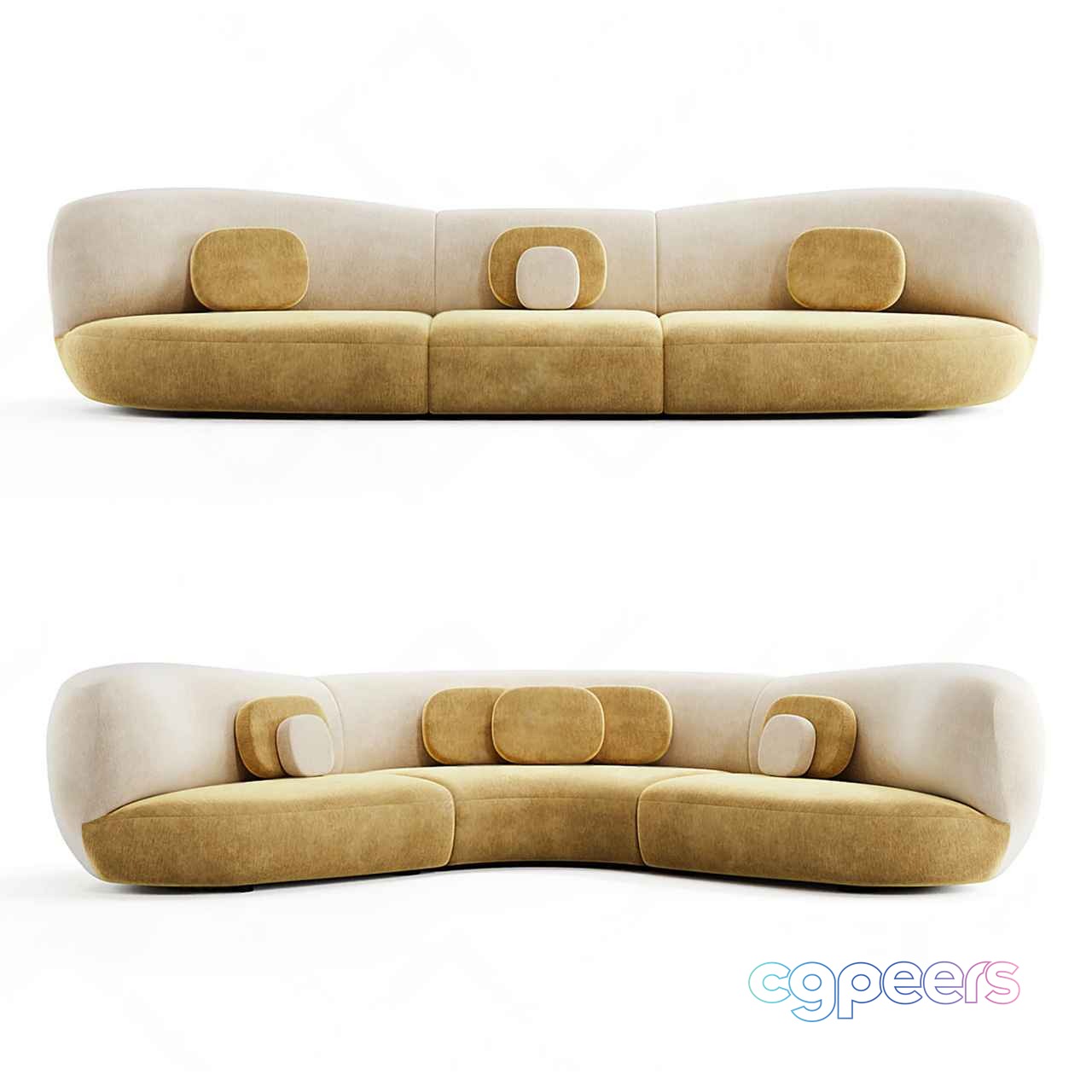 Modern Living Room 3D Model - 2072 - CORONA Render Modern Living Room 3D Model - 2072 - CORONA Render