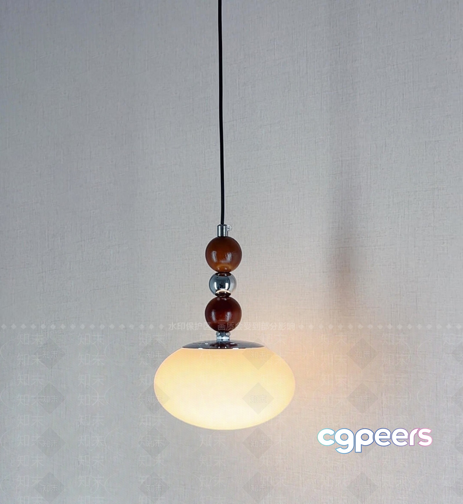 Modern Light Fixture 3D Model - 8115 - VRAY Render