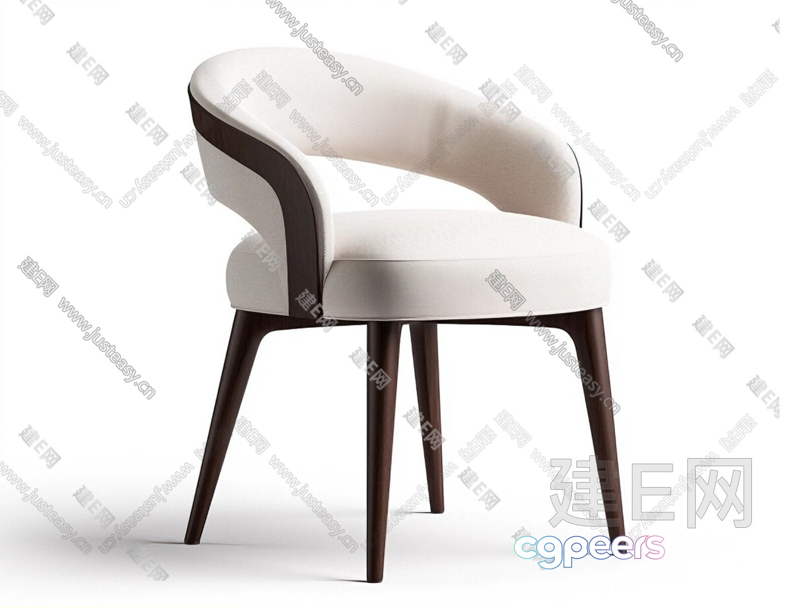 Wooden Dining Chair 3D Model - 21064 - VRAY Render