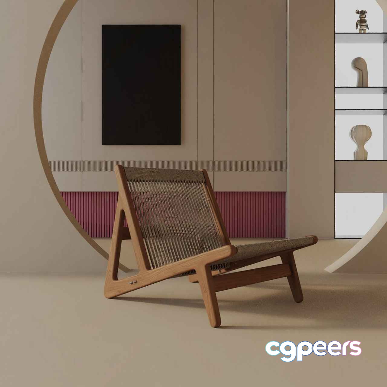 Modern Living Room 3D Model - 13217 - VRAY Render Modern Living Room 3D Model - 13217 - VRAY Render