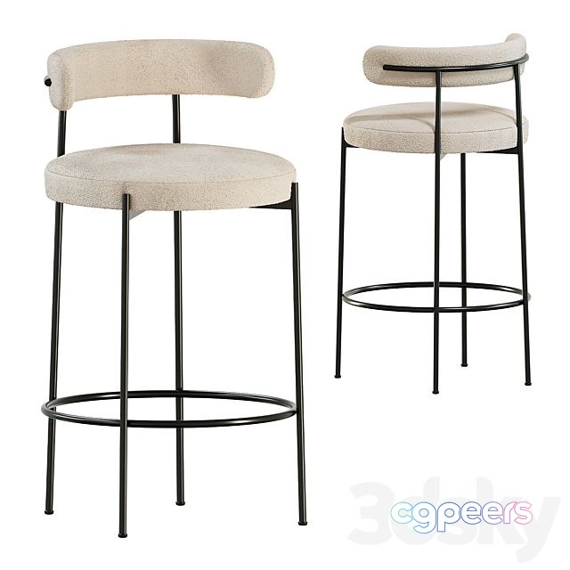 3ds Max Free - Bar Stool Liberda 3ds Max Free - Bar Stool Liberda