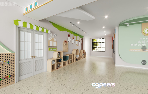 Cozy Nursery Room 3D Model - 13636 - VRAY Render
