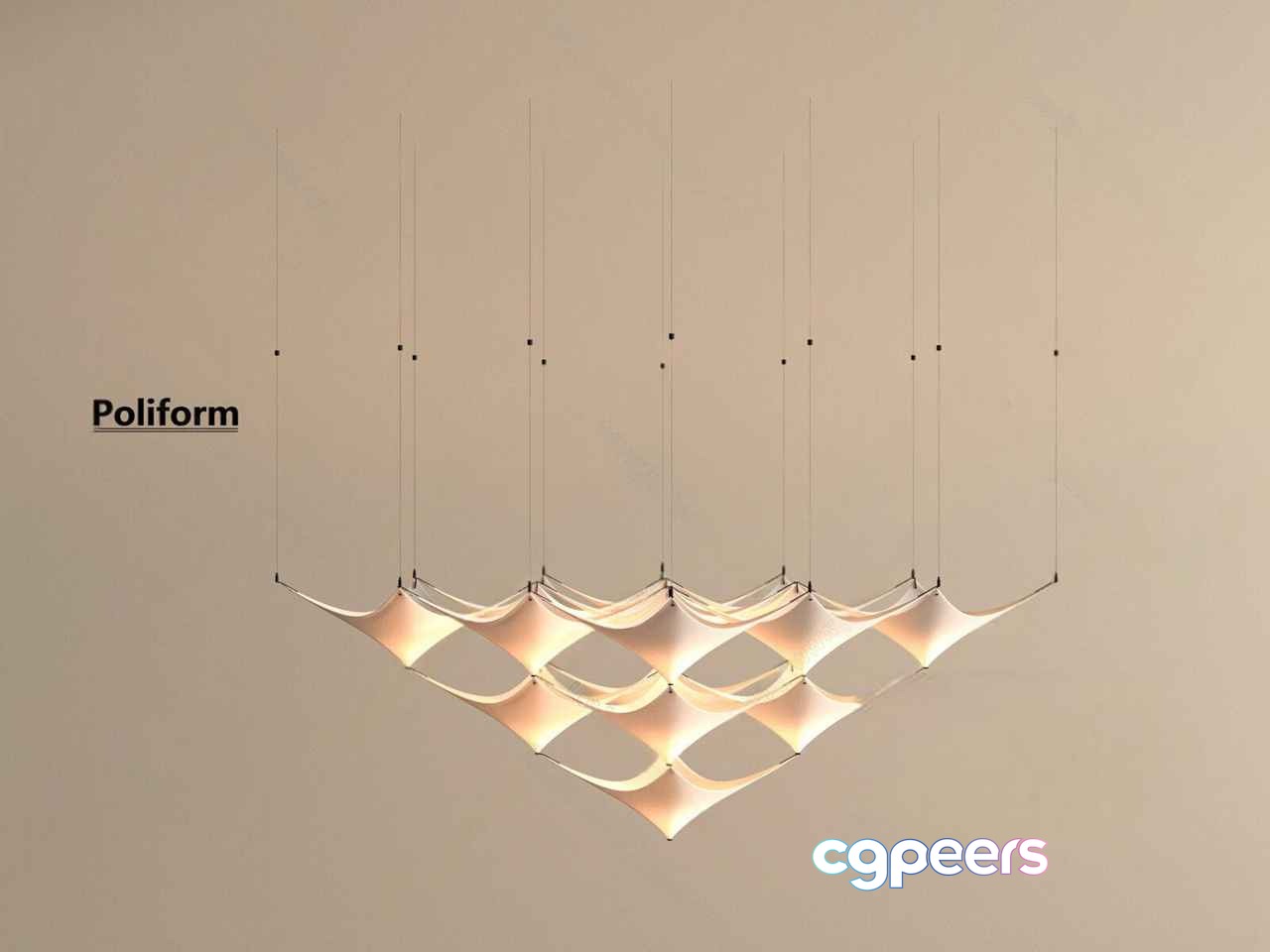 Poliform Light Fixture 3D Model - 17351 - VRAY Render Poliform Light Fixture 3D Model - 17351 - VRAY Render
