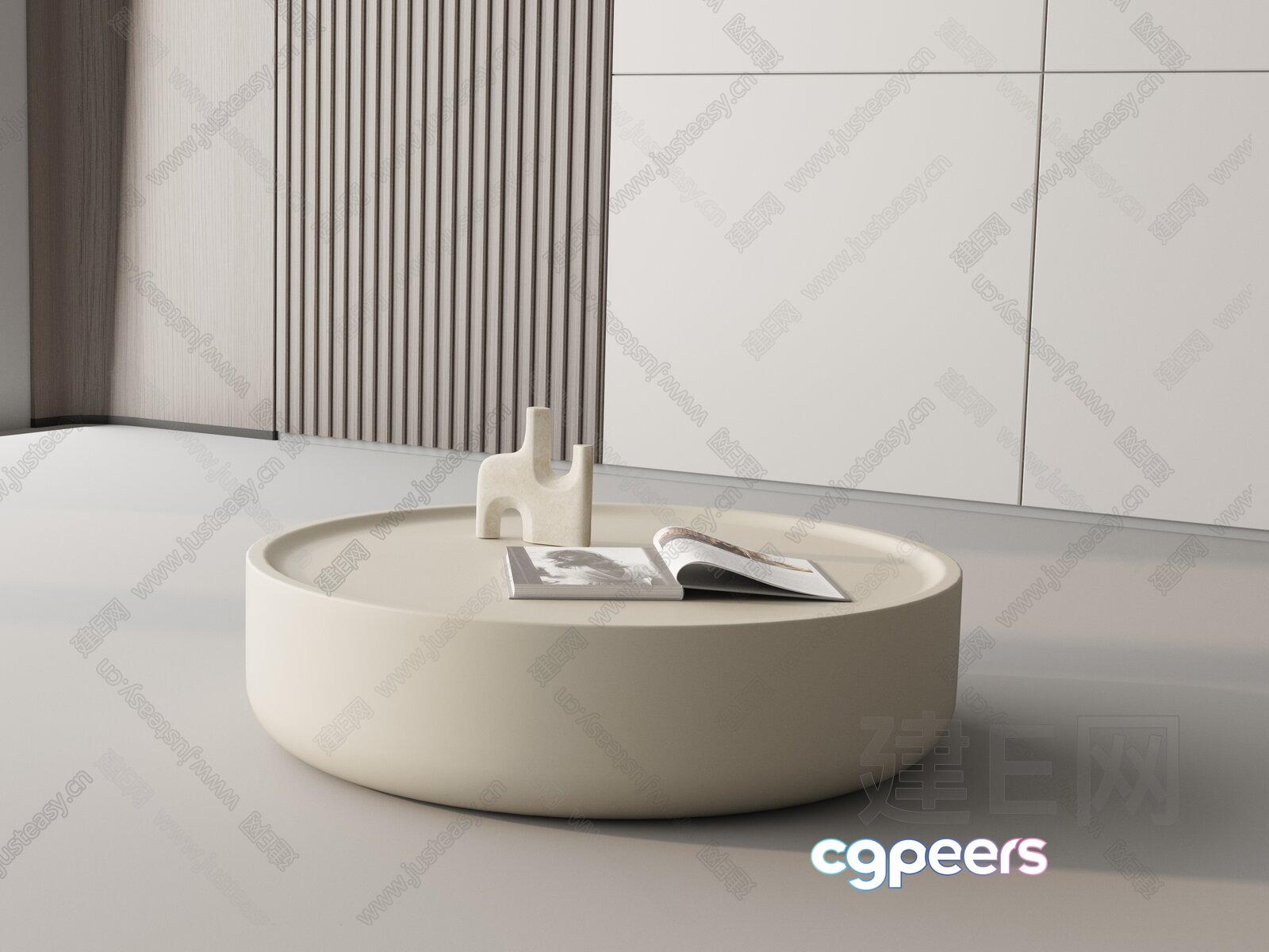 Modern Minimalist Coffee Table 3D Model - 11833 - VRAY Render Modern Minimalist Coffee Table 3D Model - 11833 - VRAY Render
