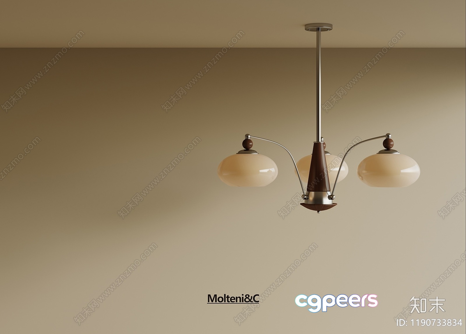 Modern Light Fixture 3D Model - 15927 - VRAY Render Modern Light Fixture 3D Model - 15927 - VRAY Render