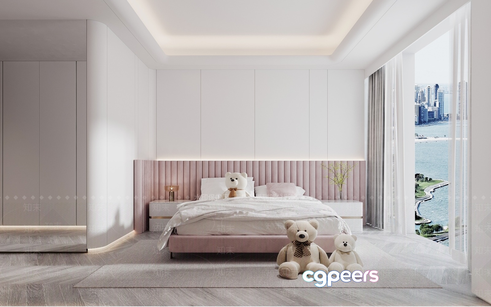 Cozy Bedroom 3D Model - 11188 - VRAY Render