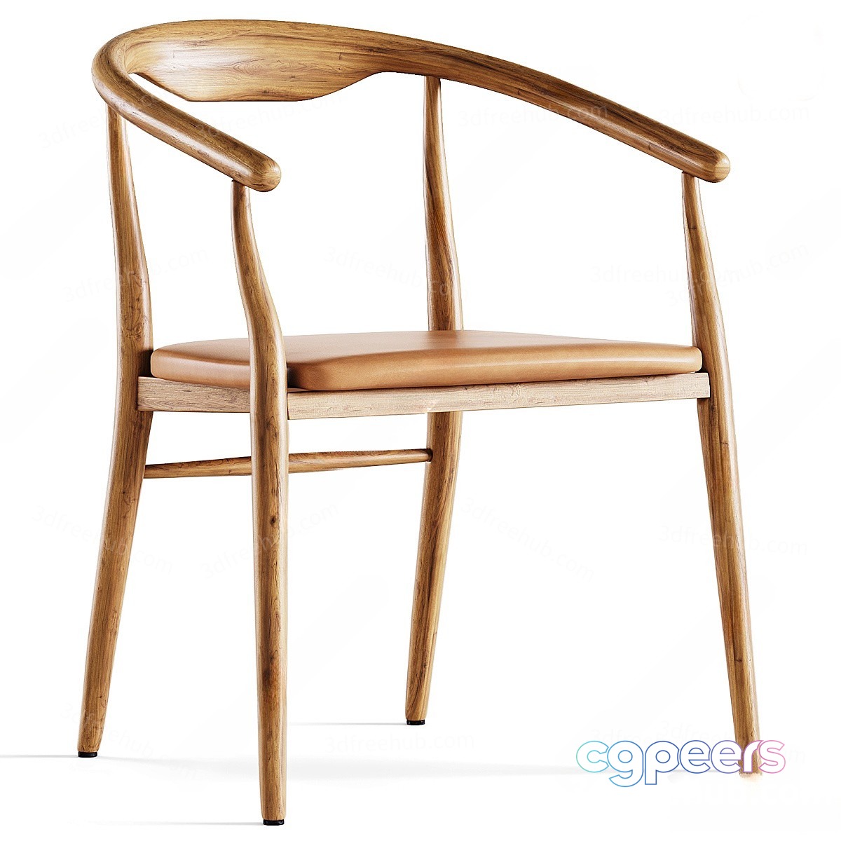 Wooden Chair 3D Model - 21785 - VRAY Render Wooden Chair 3D Model - 21785 - VRAY Render