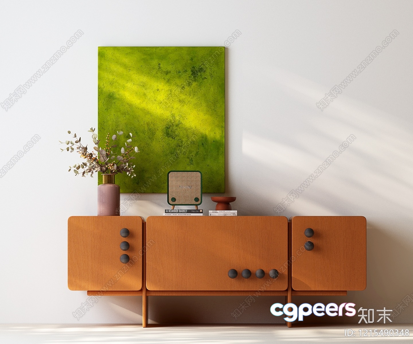 Mid-Century Modern Furniture 3D Model - 14559 - VRAY Render Mid-Century Modern Furniture 3D Model - 14559 - VRAY Render
