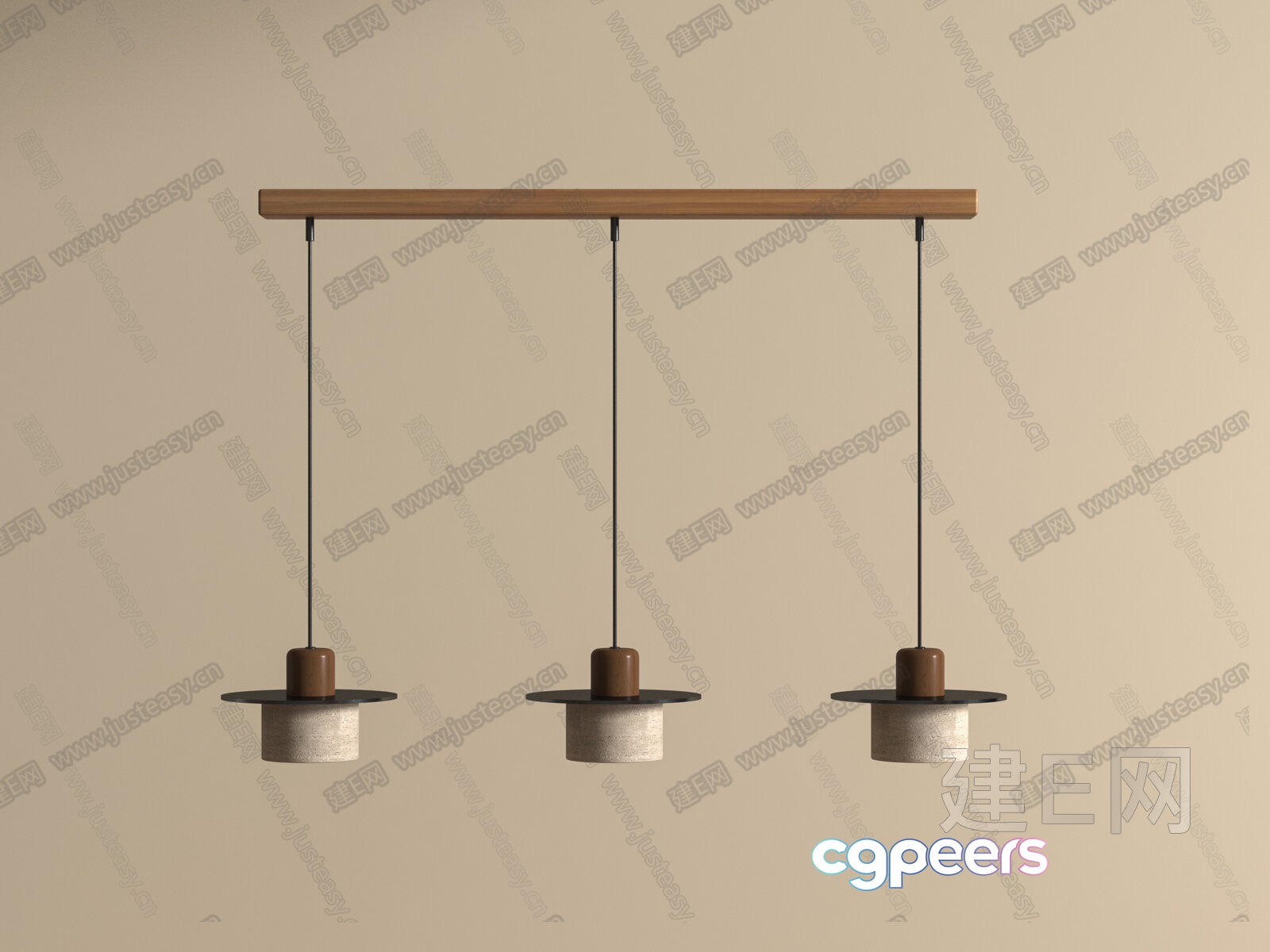 Modern Light Fixture 3D Model - 5418 - VRAY Render Modern Light Fixture 3D Model - 5418 - VRAY Render