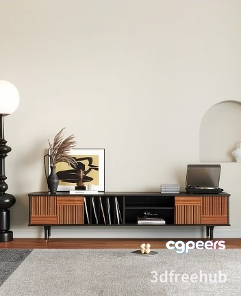 Modern Living Room 3D Model - 22662 - VRAY Render