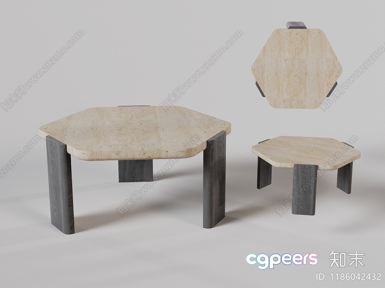 A Small Table And Chair 3D Model - 22305 - CORONA Render