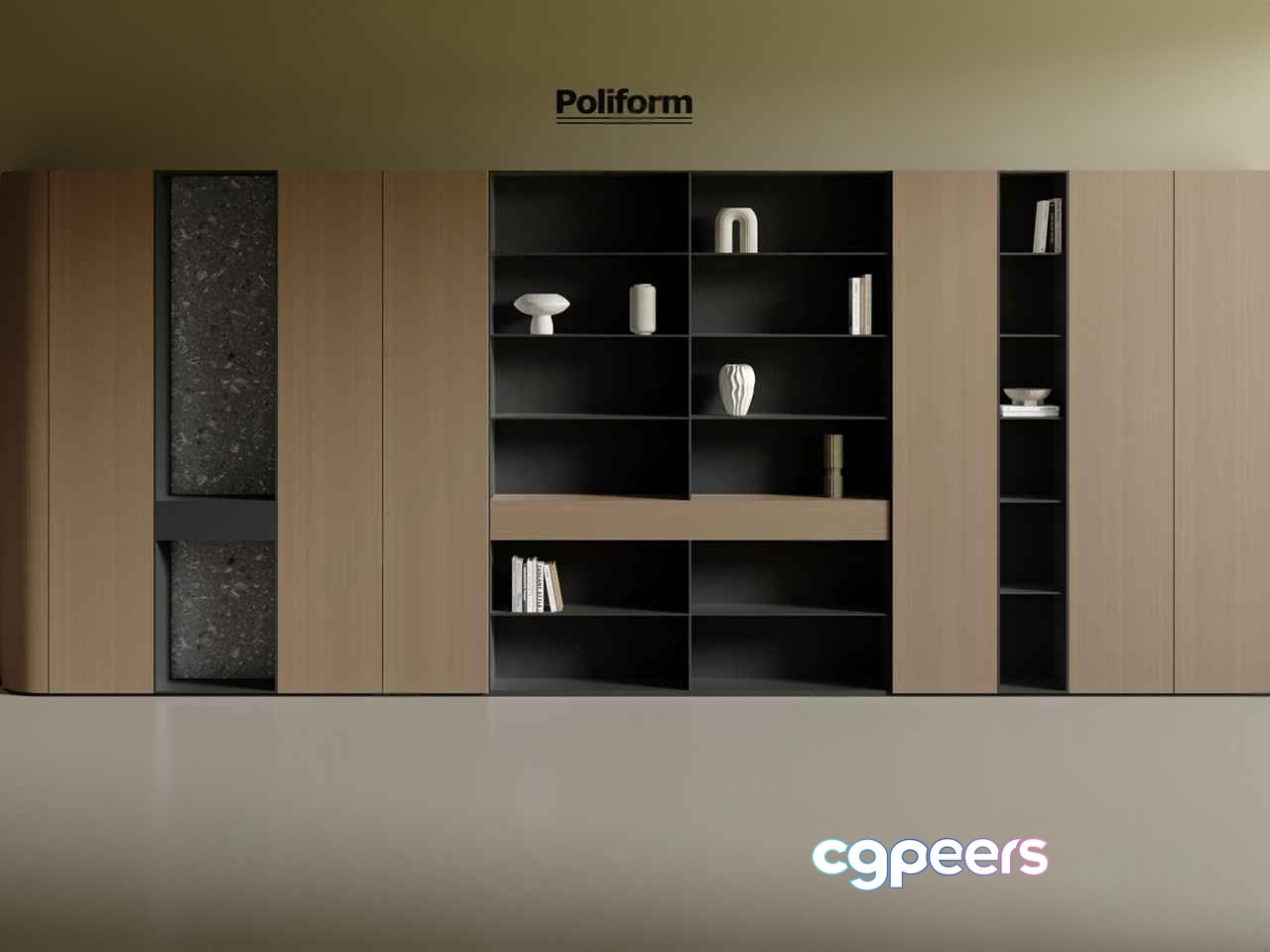 Modern Storage Unit 3D Model - 17442 - VRAY Render Modern Storage Unit 3D Model - 17442 - VRAY Render