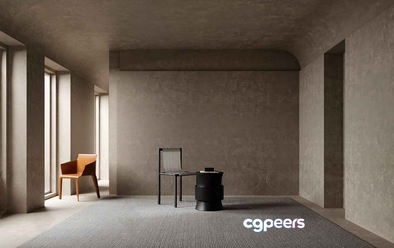 Modern Minimalist Room 3D Model - 14516 - CORONA Render