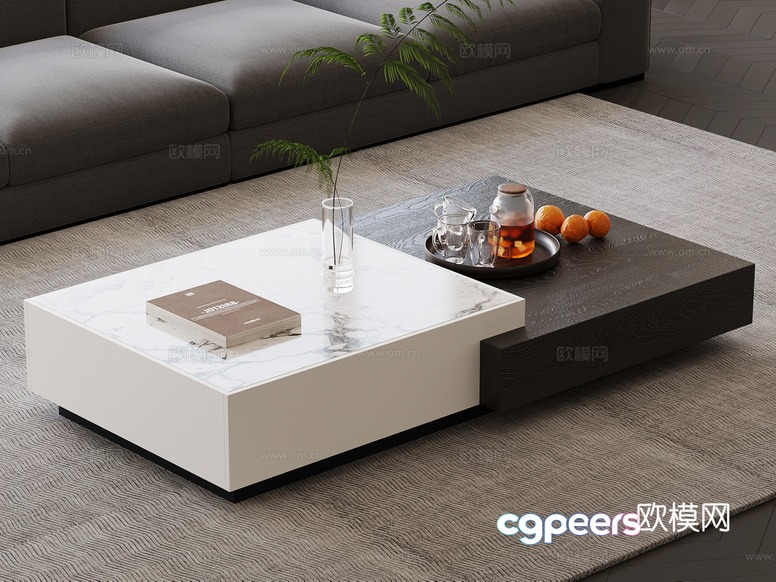 Modern Living Room 3D Model - 21059 - VRAY Render Modern Living Room 3D Model - 21059 - VRAY Render