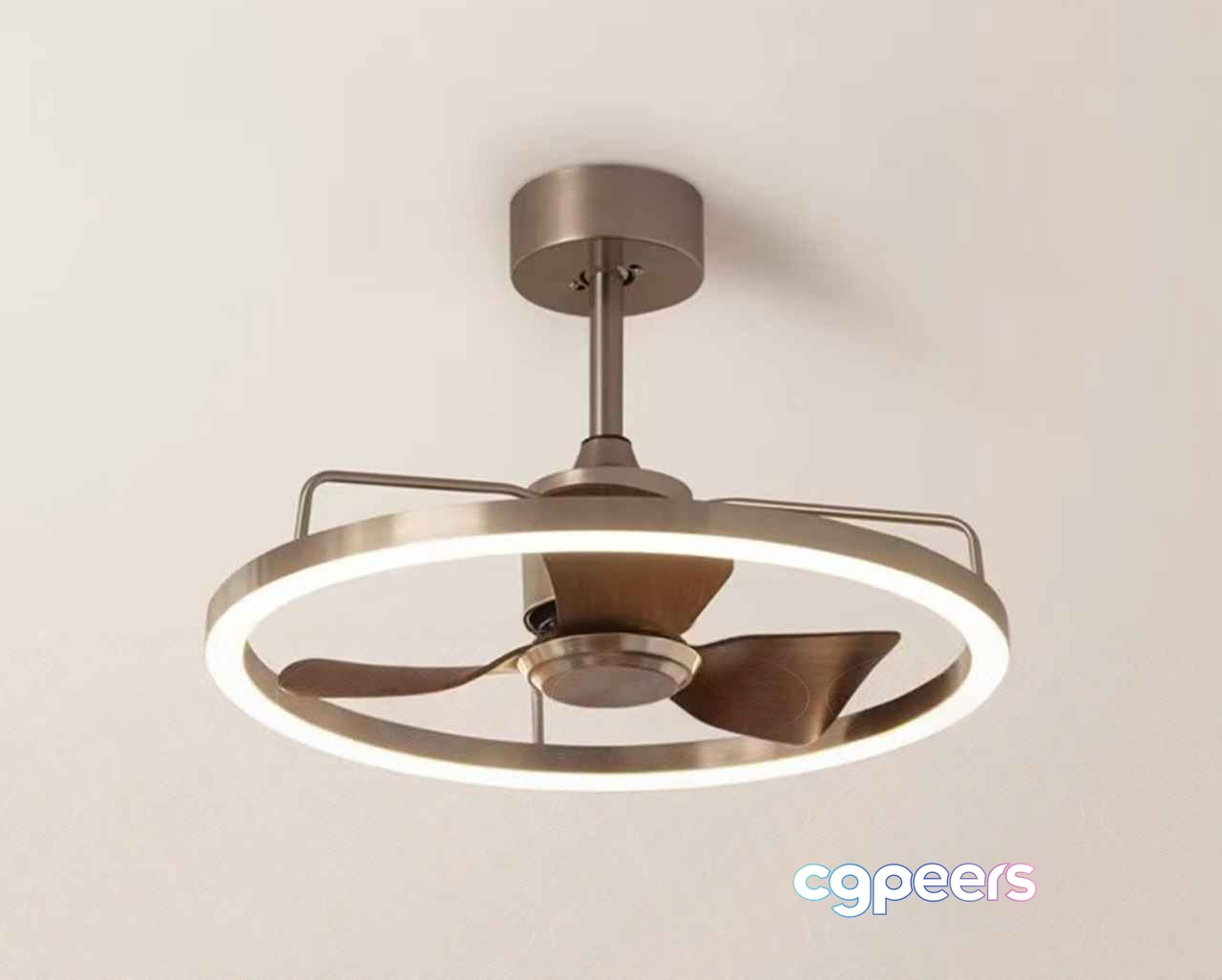 Modern Ceiling Fan 3D Model - 9516 - VRAY Render