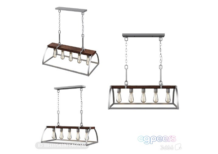 Classic Light Fixtures 3D Model - 3985 - VRAY Render