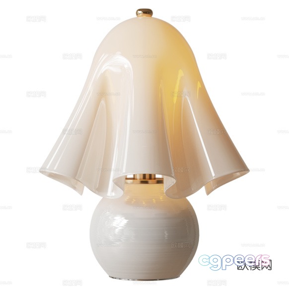 Gold Light Fixture 3D Model - 16251 - VRAY Render