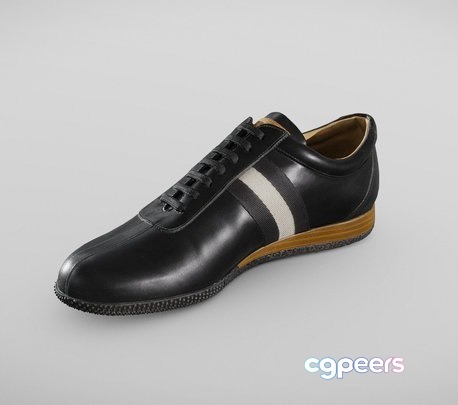 3D Game Assets - Bally FRENZ Designer Shoe 3D Game Assets - Bally FRENZ Designer Shoe