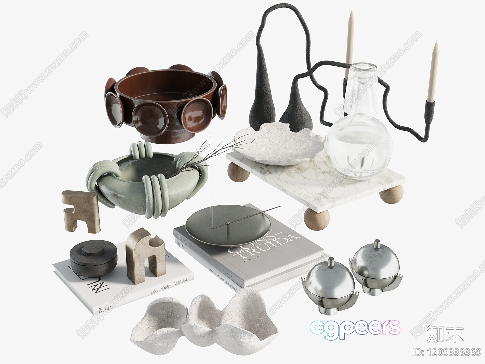 Modern Home Decor 3D Model - 11006 - CORONA Render