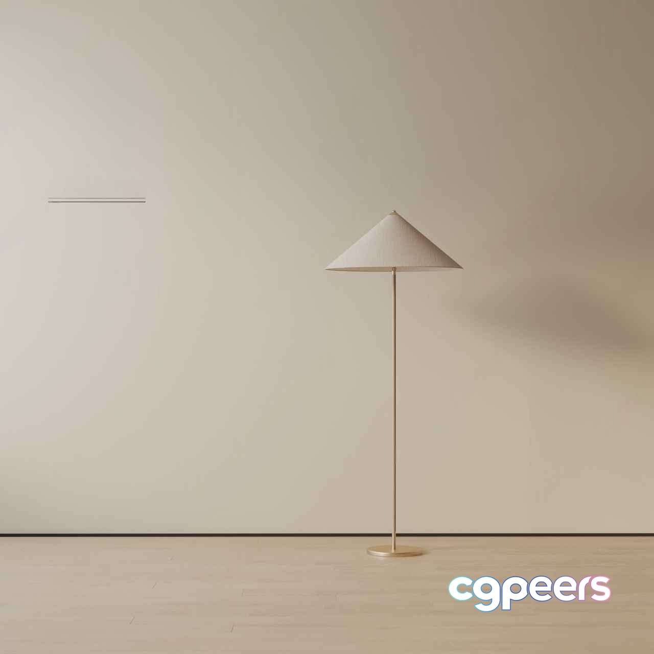 Modern Minimalist Lamp 3D Model - 2185 - VRAY Render