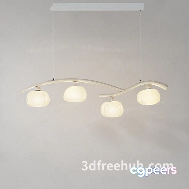 Modern Light Fixture 3D Model - 18894 - VRAY Render Modern Light Fixture 3D Model - 18894 - VRAY Render